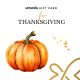Thanksgiving Gift Card